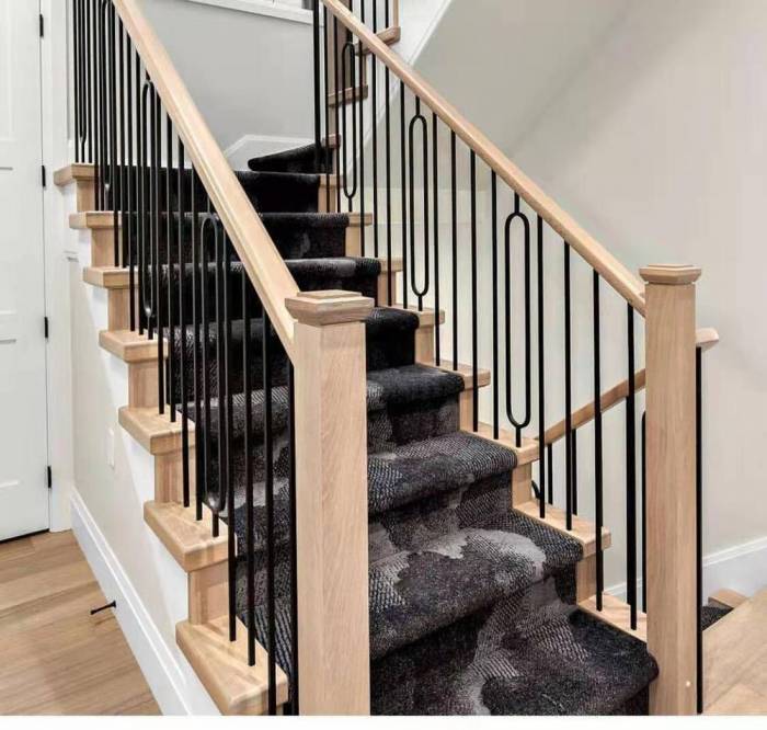 Indoor Stairs Spindles Hollow Iron Baskets Metal Knuckle Balusters Steel Tubes/pipes Forging Or Casting The Accessories